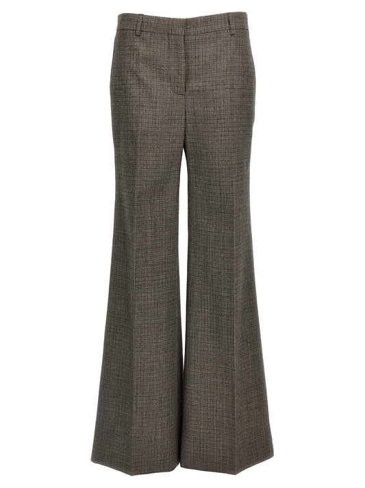 Stella McCartney Gray Wool Flared Pants