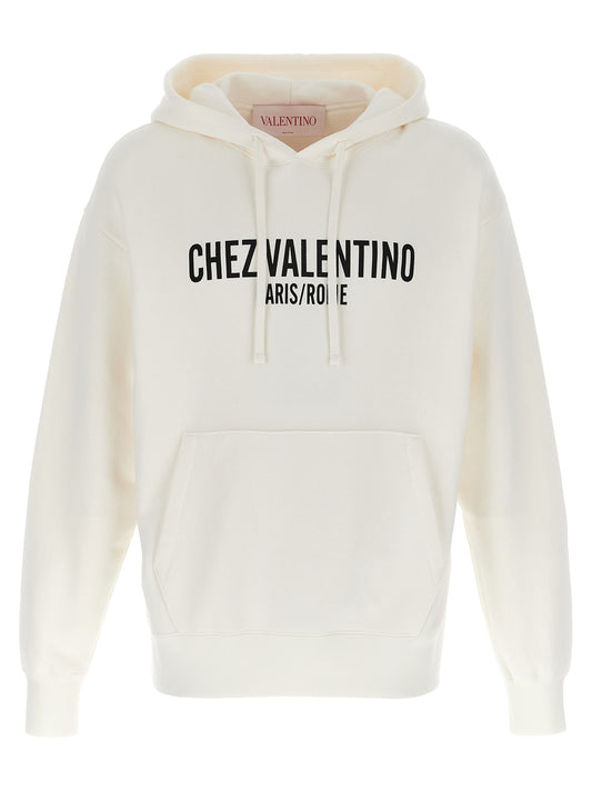Valentino Garavani White Cotton Sweatshirt