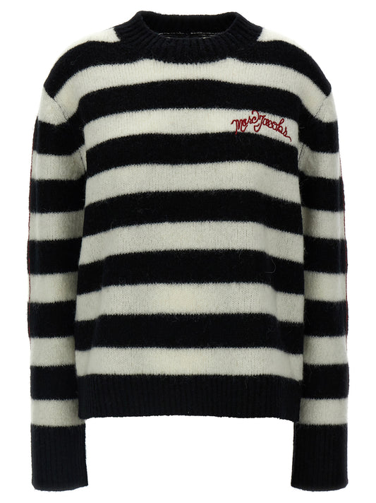 Marc Jacobs Bicolor Wool Cardigan