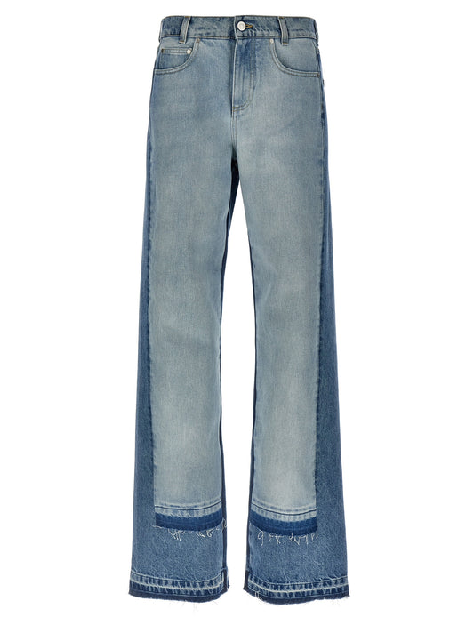 Stella McCartney Blue Cotton Jeans Denim