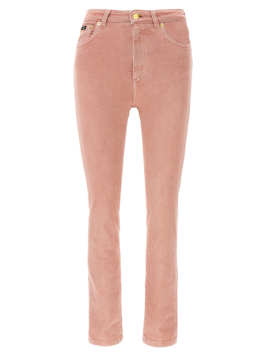 Dolce & Gabbana Multicolor Cotton High-Waisted Jean