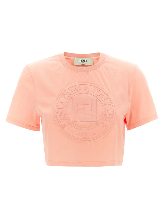 Fendi Multicolor Cotton T-Shirt