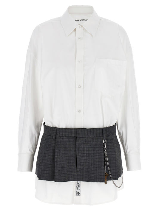 Alexander Wang Multicolor Cotton Short Dress