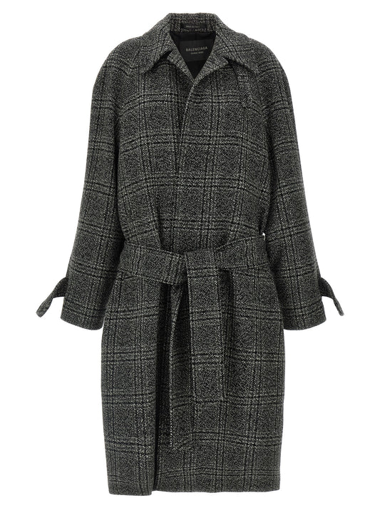 Balenciaga Black Wool Coat