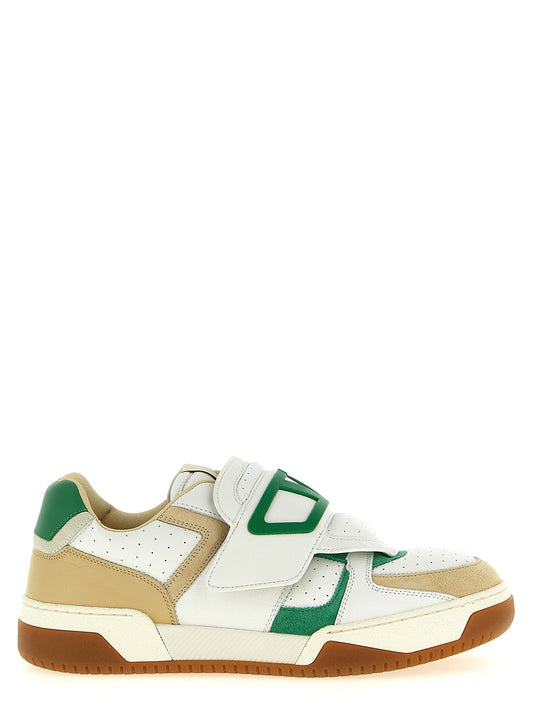 Valentino Garavani Multicolor Leather Athletic Sneakers