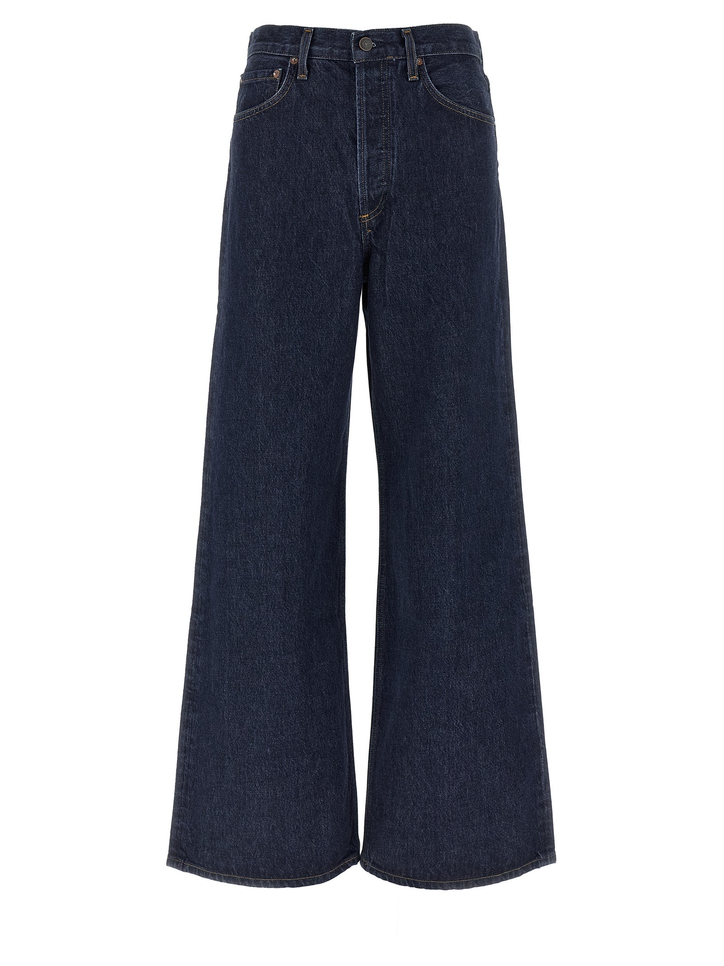 Agolde Blue Cotton Jeans Denim