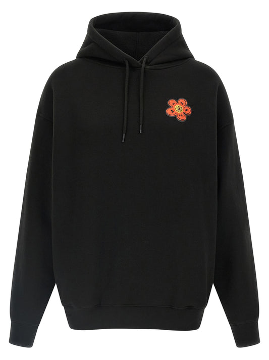 Kenzo Black Cotton Hoodie
