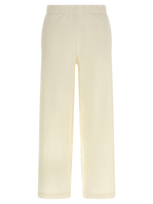Max Mara White Silk Casual Pants