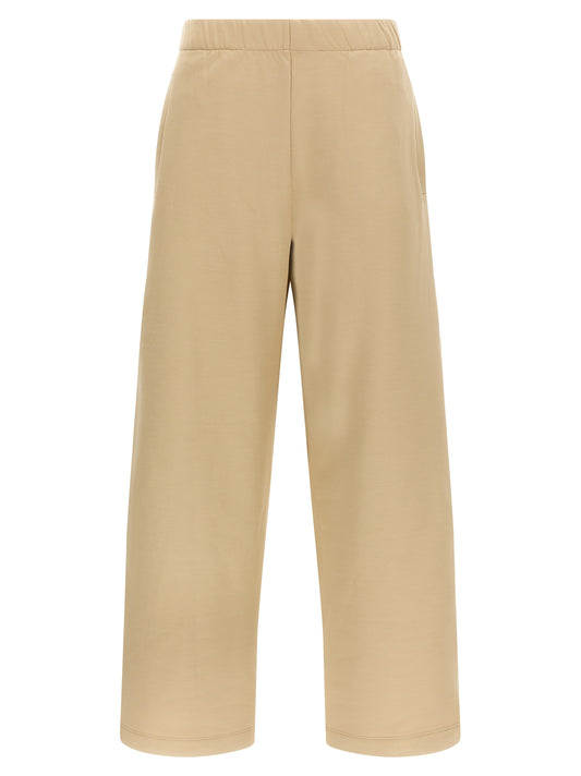 Max Mara Brown Silk Casual Pants