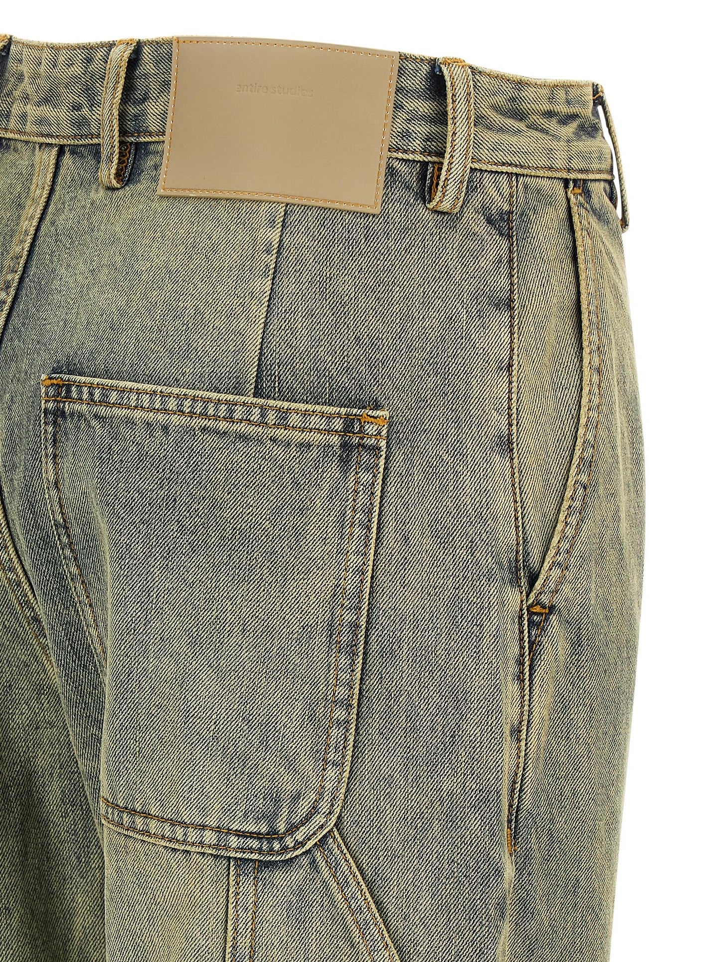 Entire Studios Bicolor Cotton Jeans Denim