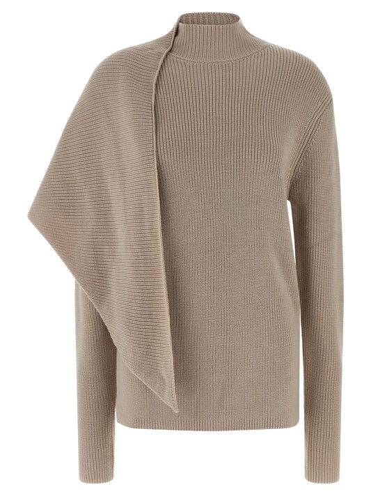 Entire Studios Beige Wool Cardigan