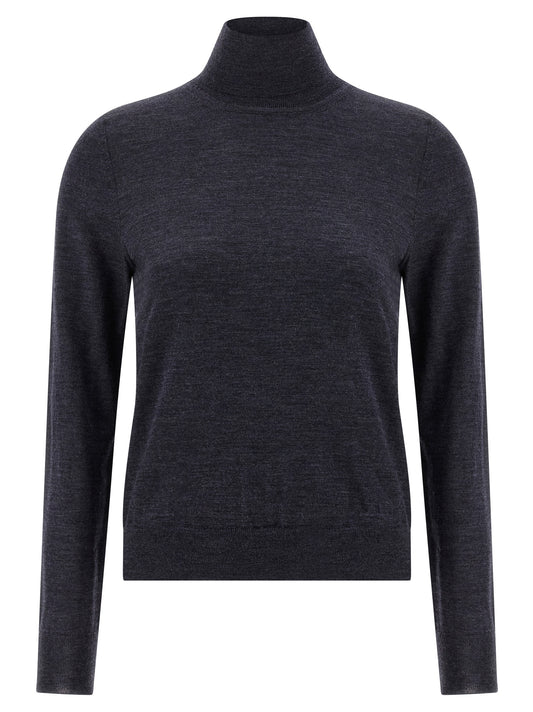 Maison Margiela Blue Wool Cardigan