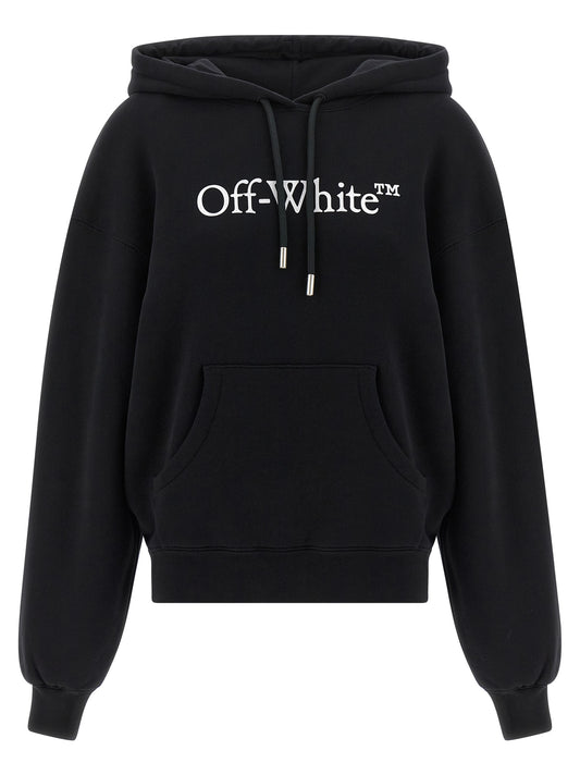 Off-White Bicolor Cotton Hoodie