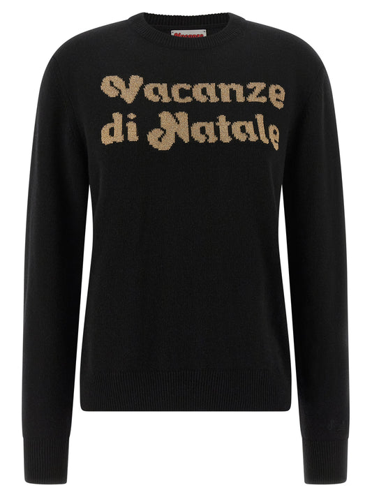 MC2 Saint Barth Black Wool Cardigan