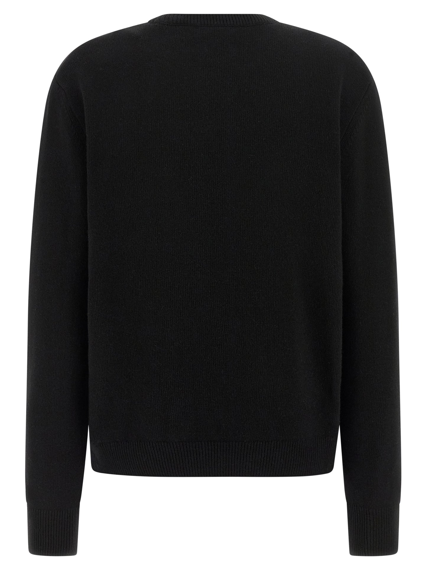 MC2 Saint Barth Black Wool Cardigan