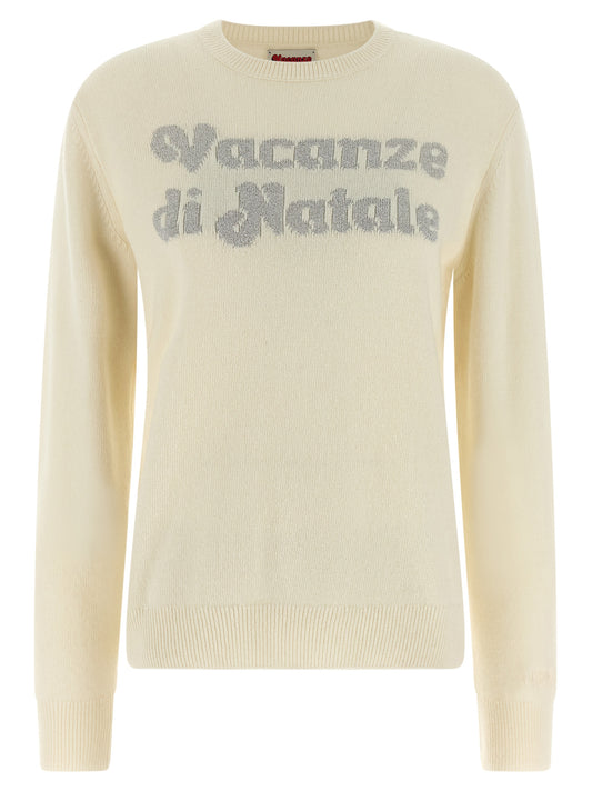 MC2 Saint Barth White Wool Cardigan