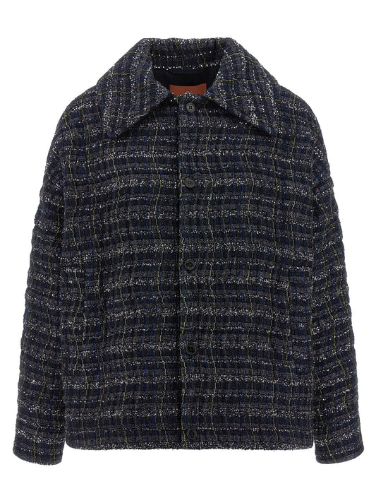 Missoni Blue Viscose Coat