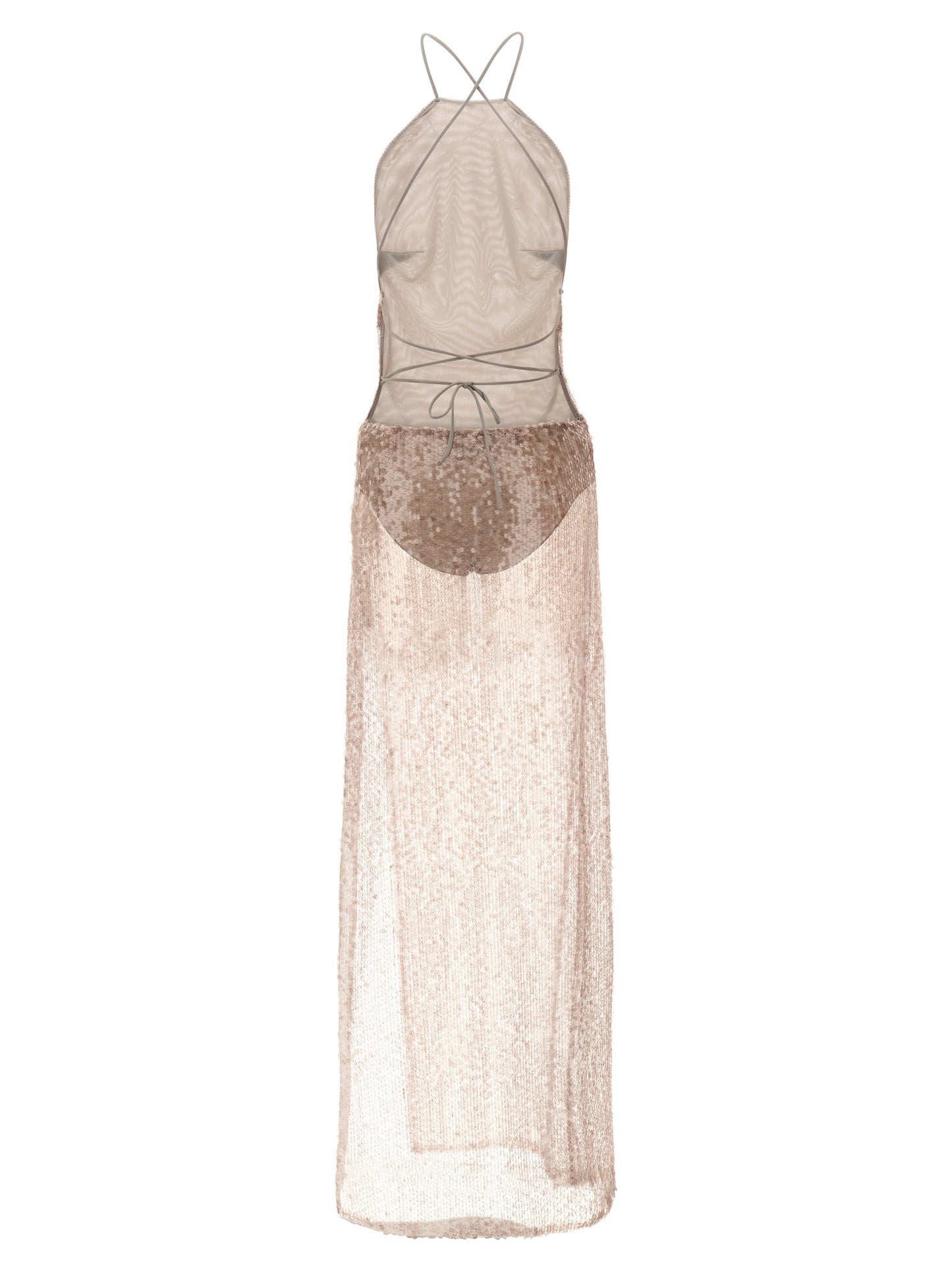 The Andamane Multicolor Polyester Long Dress