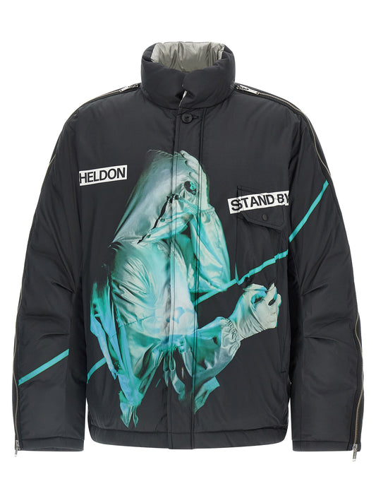 Undercover Black Polyester Shell Jacket