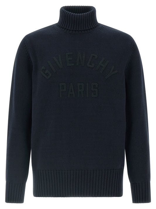 Givenchy Blue Cotton Cardigan
