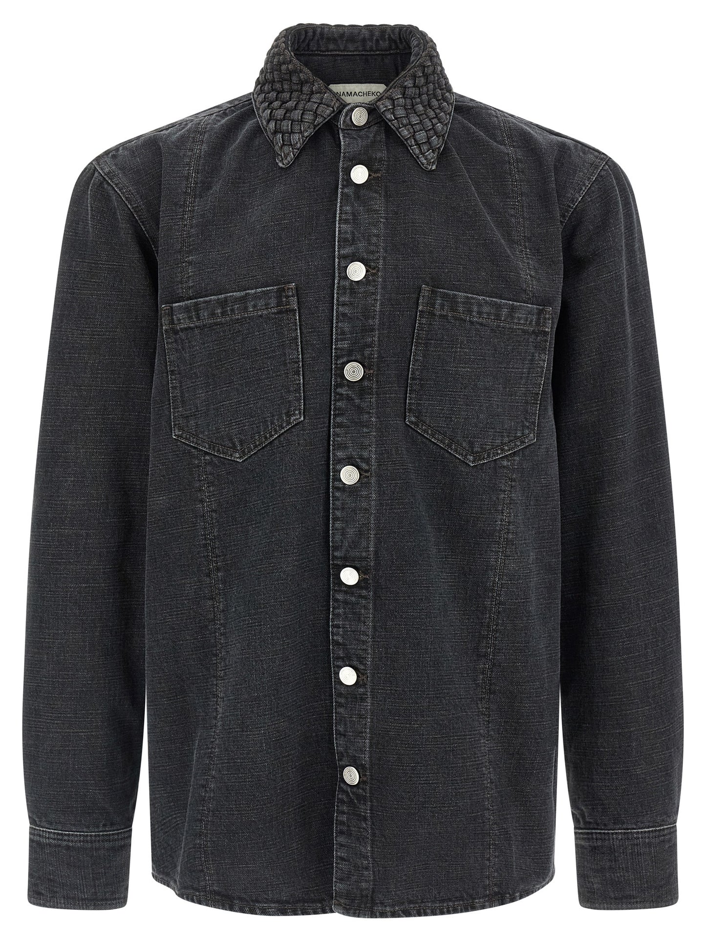 Namacheko Black Cotton Blouse