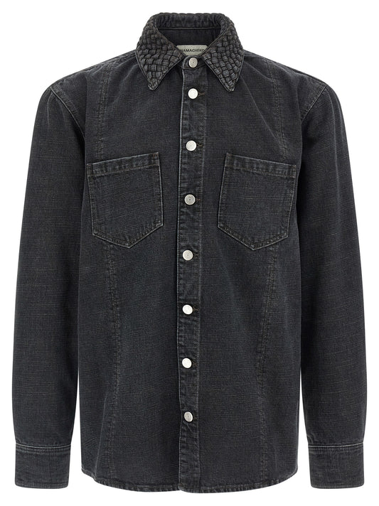 Namacheko Black Cotton Blouse