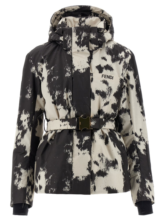 Fendi Multicolor Polyester Shell Jacket