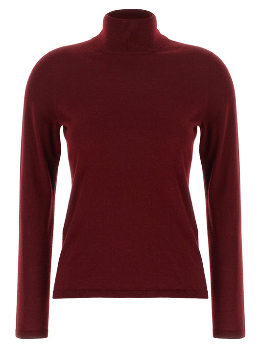 Max Mara Bordeaux Cashmere Cardigan