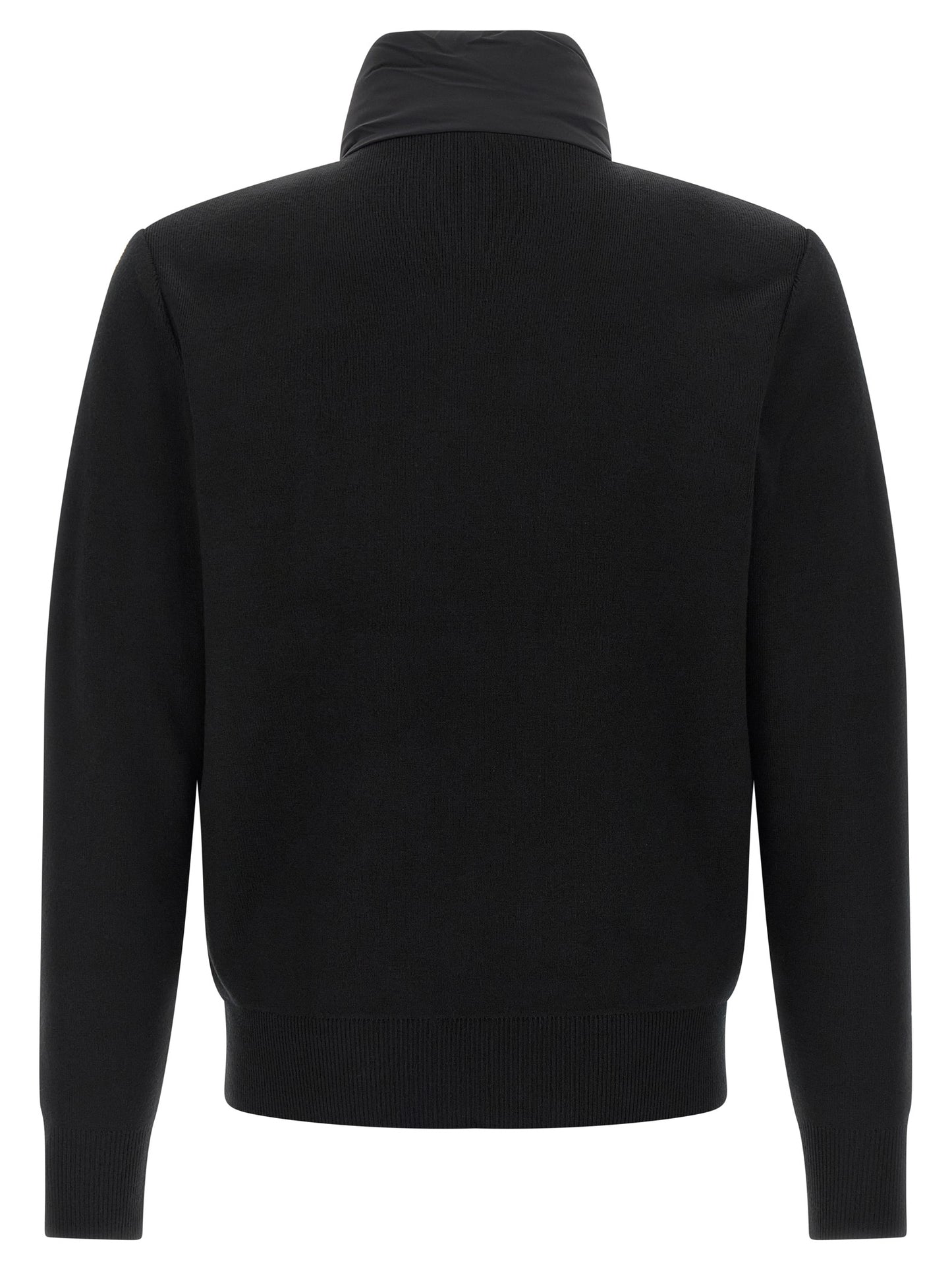 Mackage Blue Nylon Cardigan