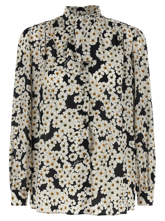 Valentino Garavani Bicolor Silk Blouse