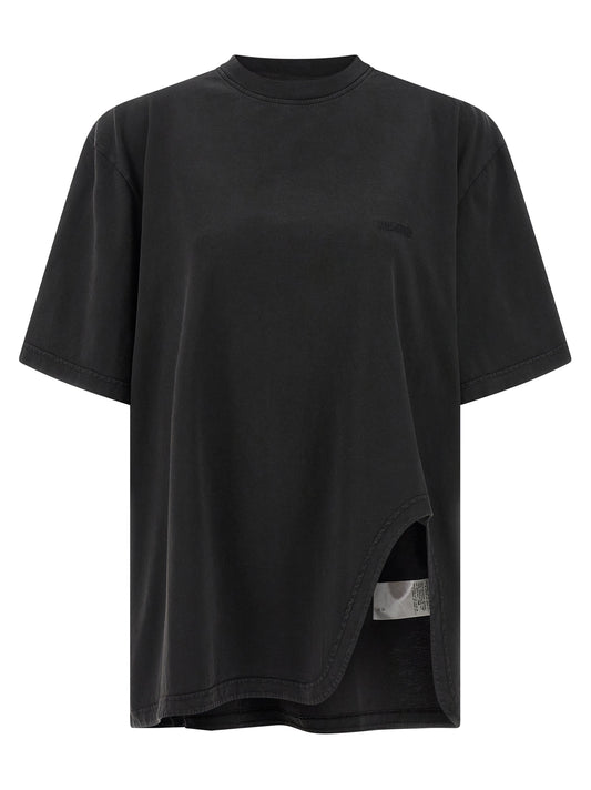 The Attico Black Cotton T-Shirt
