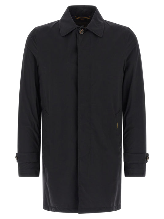 MooRER Blue Polyamide Coat