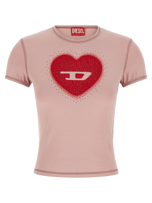 Diesel Multicolor Cotton T-Shirt
