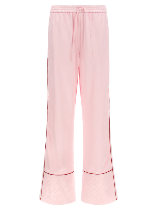 Off-White Multicolor Viscose Casual Pants