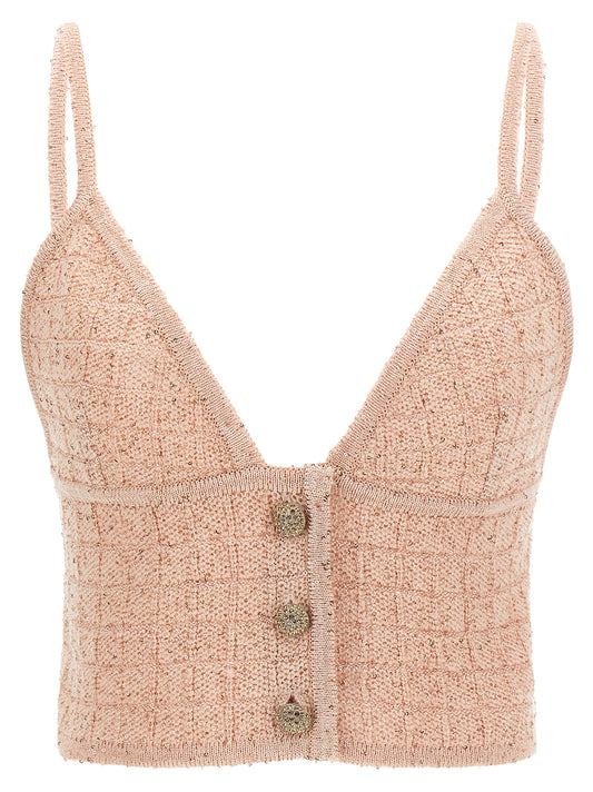 Alessandra Rich Multicolor Polyester Tank Tops