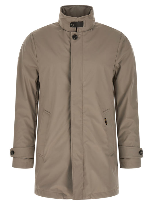 MooRER Gray Polyester Shell Jacket
