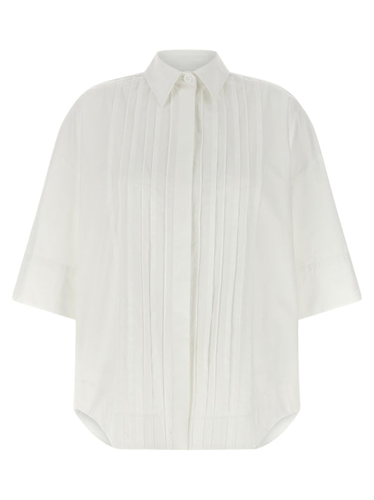 P.A.R.O.S.H. White Cotton Blouse