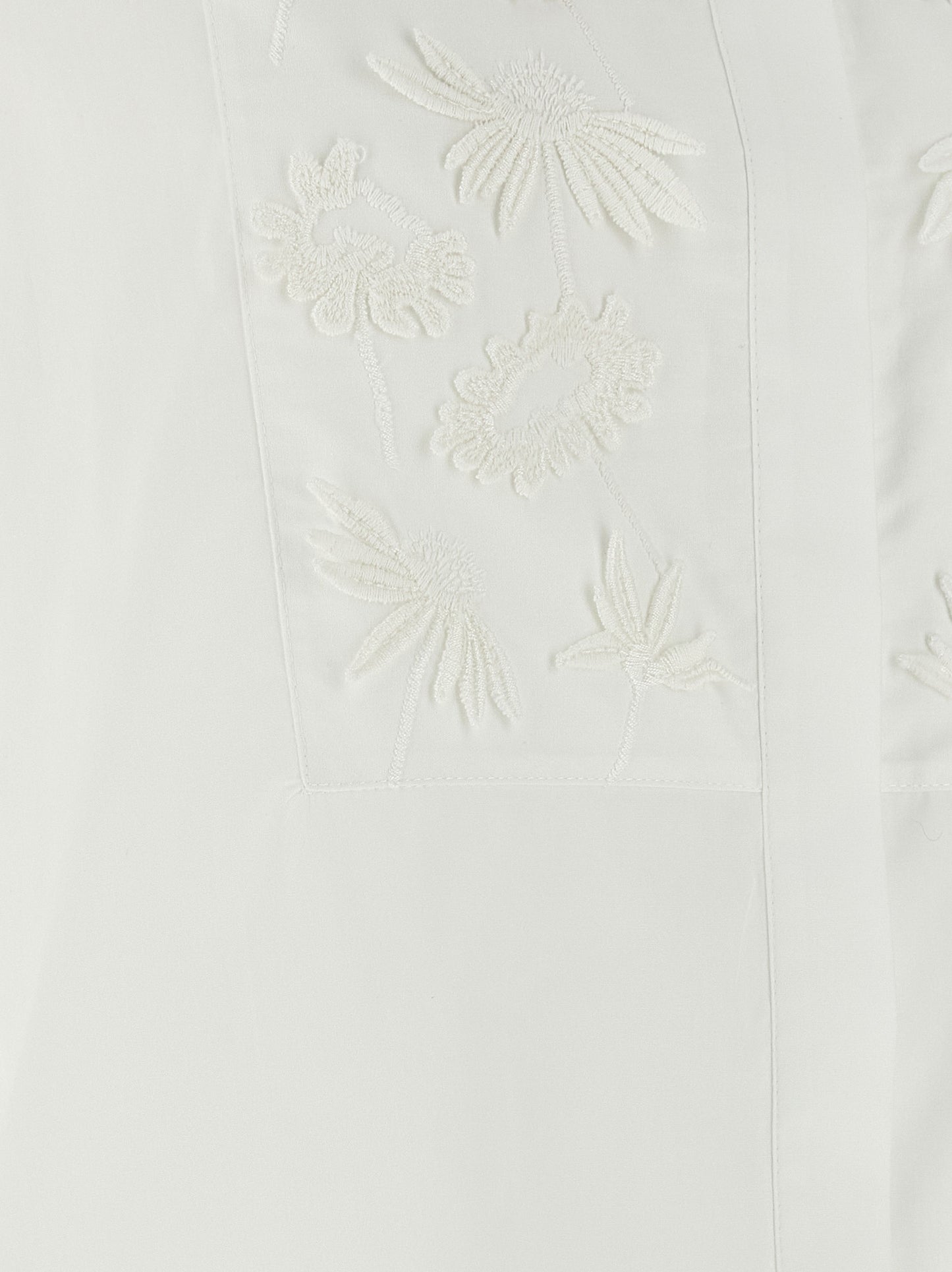P.A.R.O.S.H. White Cotton Blouse