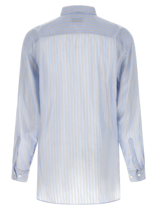 Dries Van Noten Blue Copper Blouse