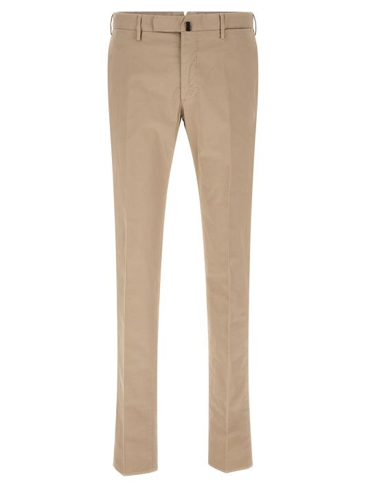 Incotex Beige Cotton Casual Pants