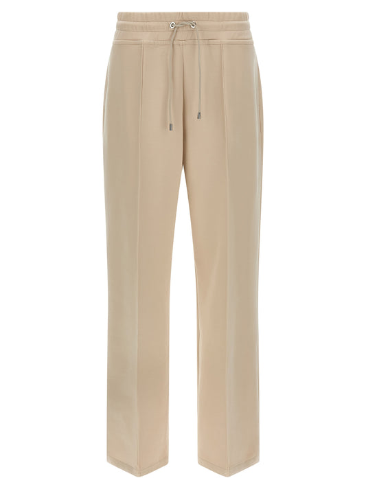 MooRER Beige Cotton Joggers (Workout Pants)