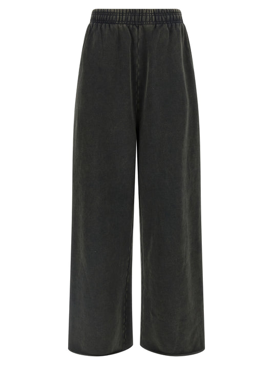 Entire Studios Black Cotton Joggers (Workout Pants)