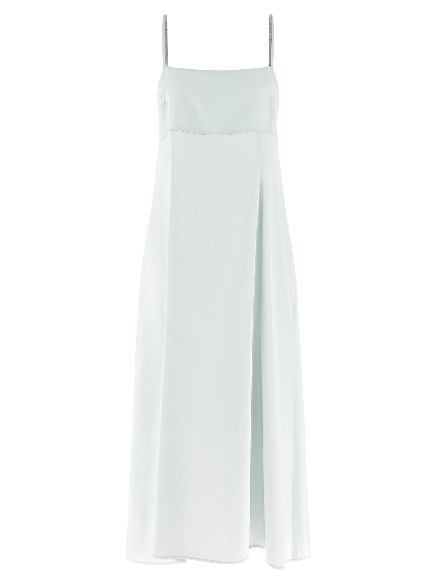 Peserico Blue Viscose Long Dress