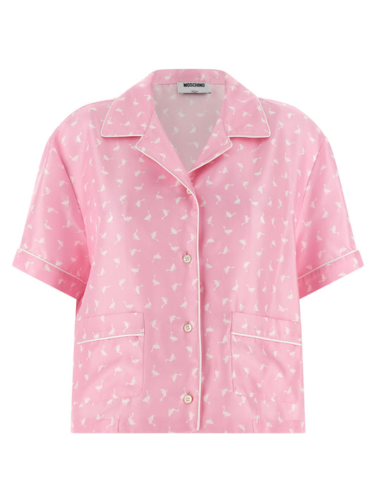 Moschino Multicolor Silk Blouse