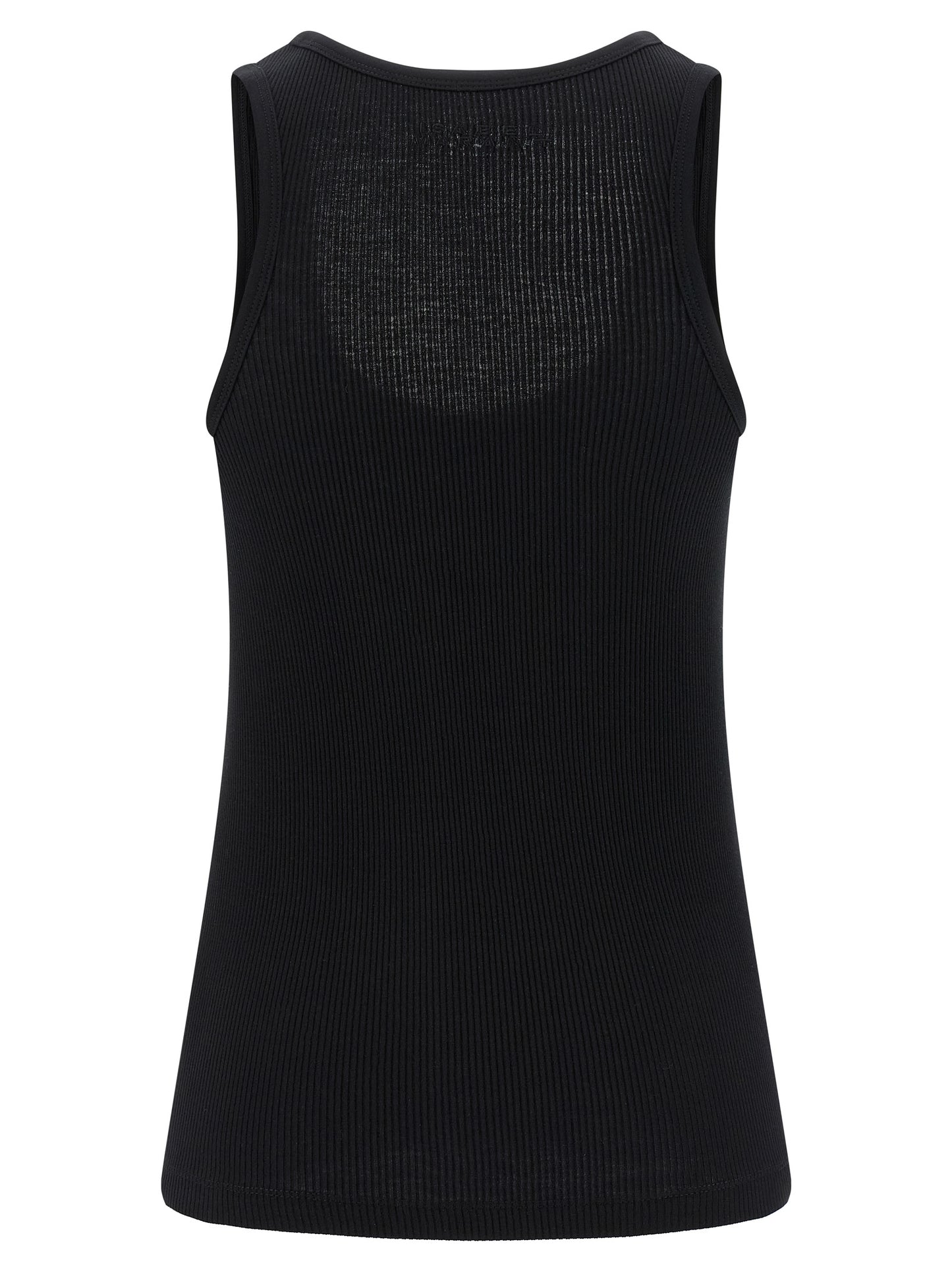 Isabel Marant Black Cotton Tank Tops