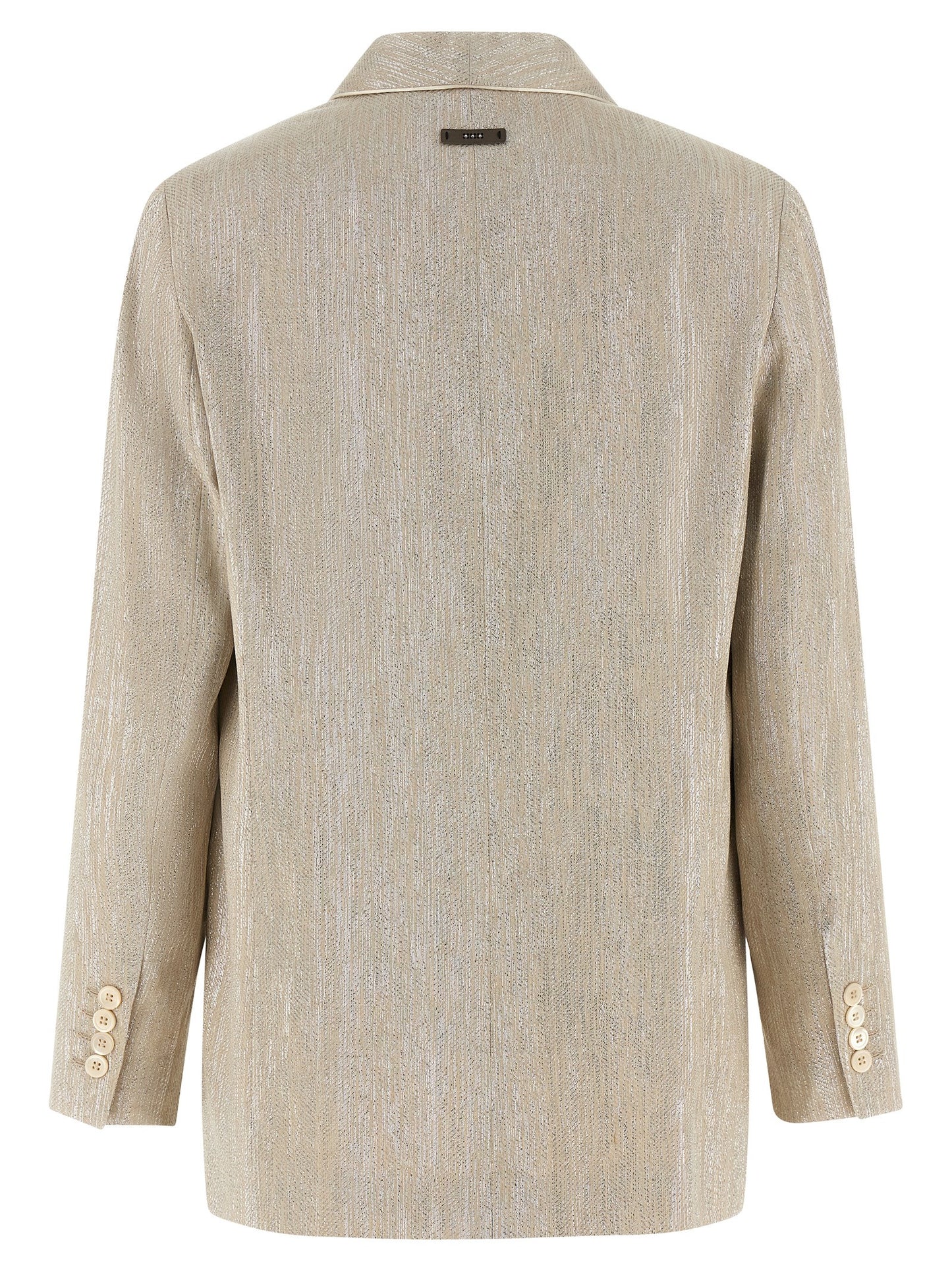 Peserico Beige Viscose Blazer