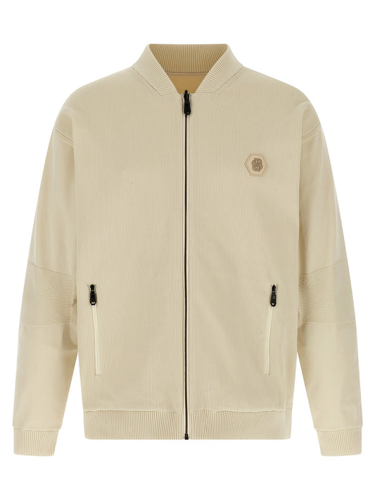 Hugo Boss Beige Polyamide Bomber