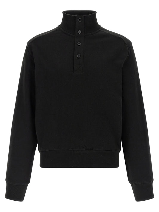 Entire Studios Black Cotton Cardigan