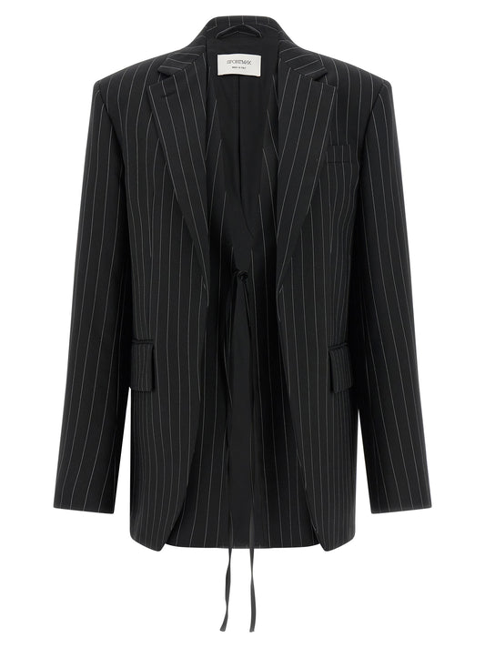 Sportmax Black Wool Blazer