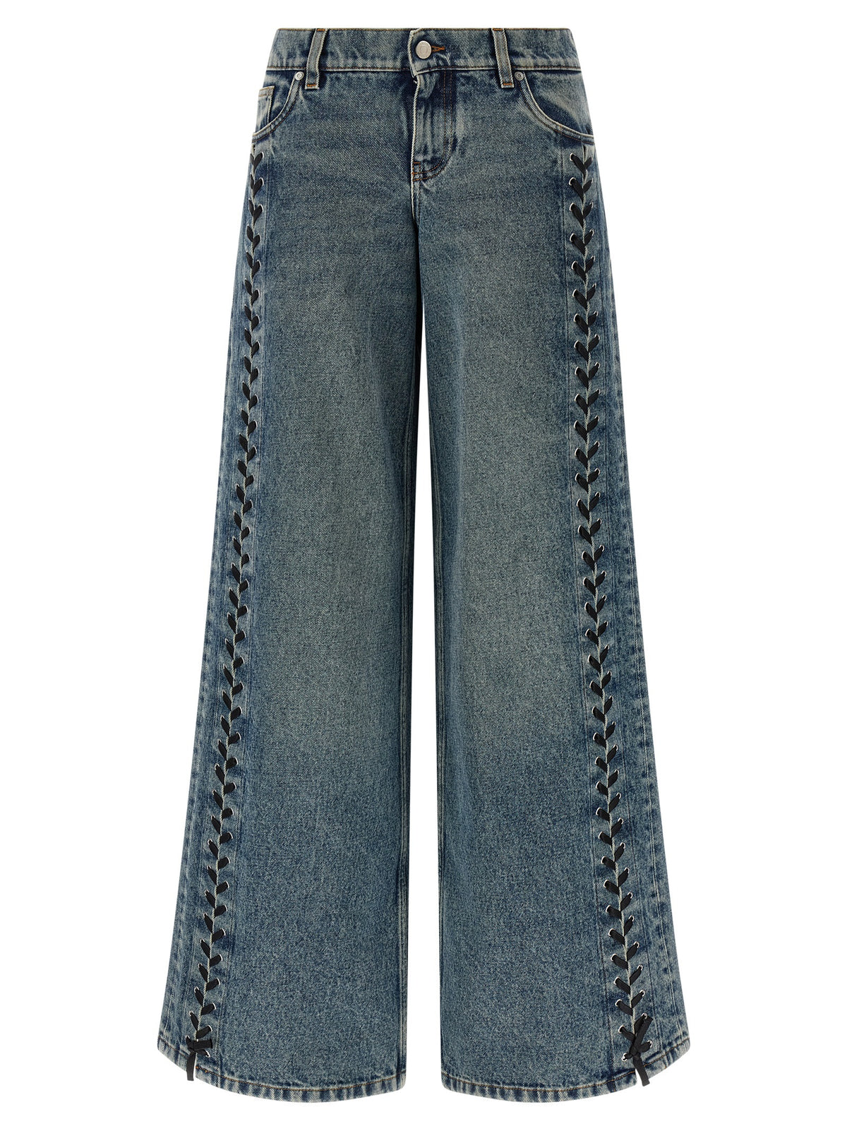 Stella McCartney Blue Cotton Jeans Denim